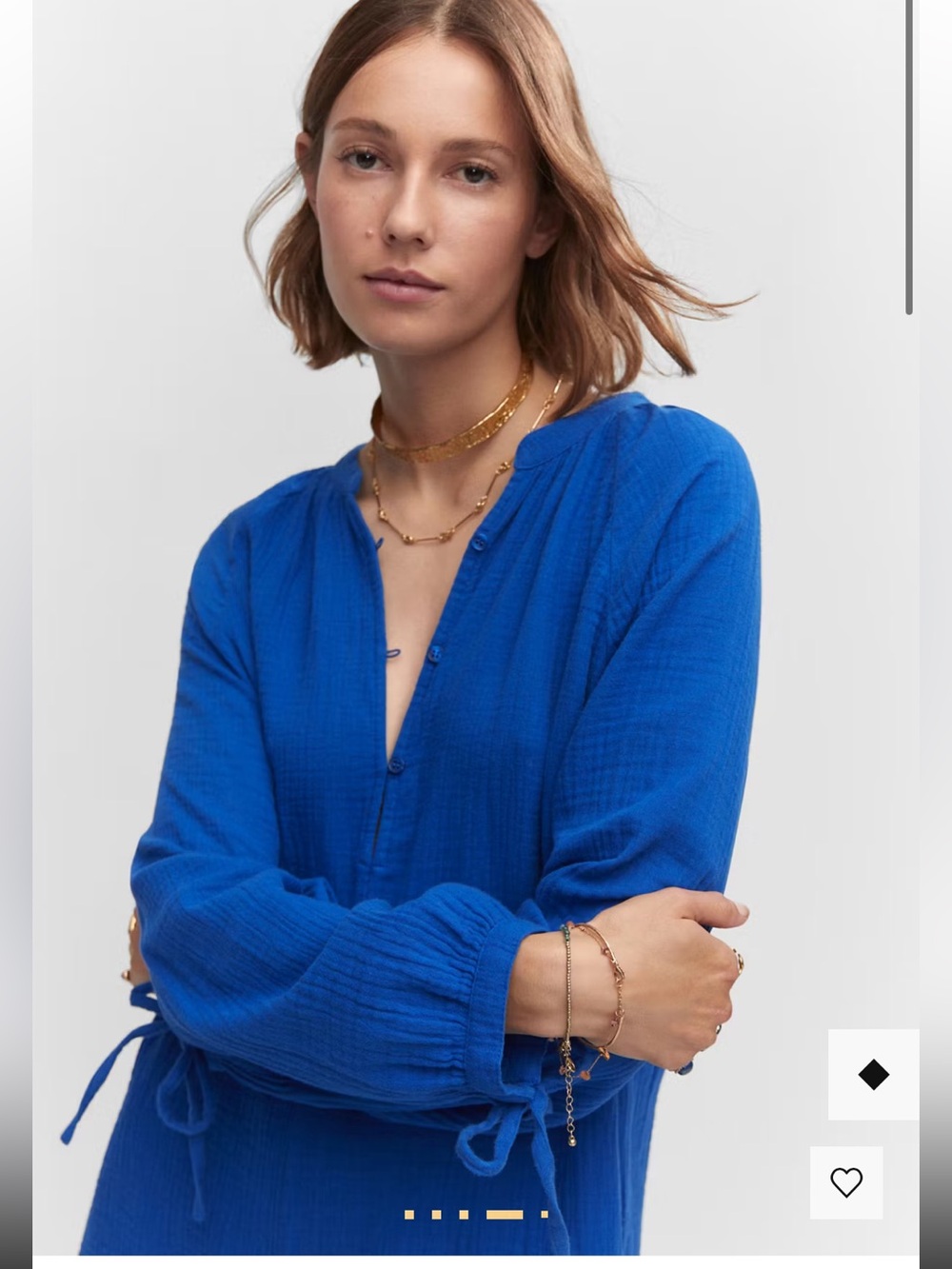Mango Blue Romper - Picture 4 of 6